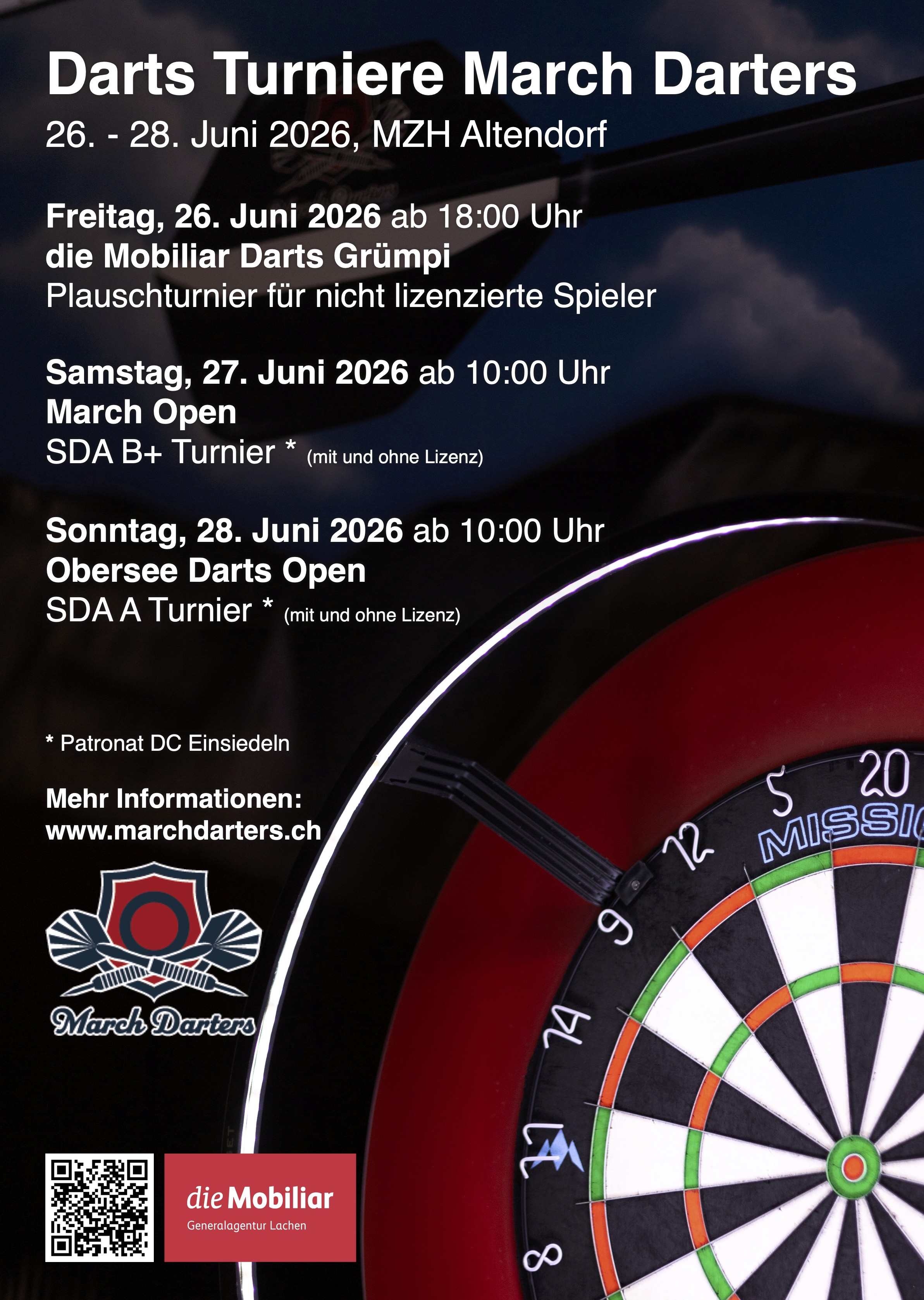 Flyer March Open und Obersee Open 2026
